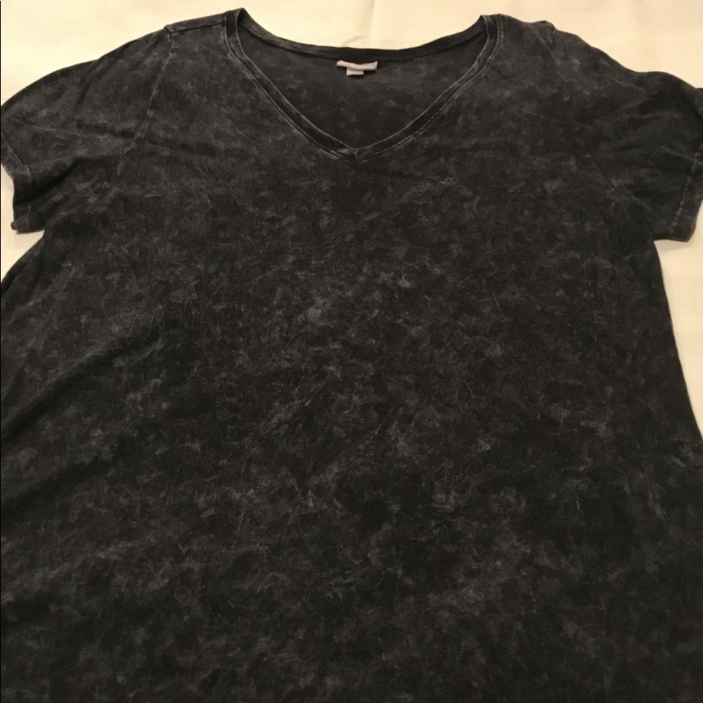 2X Lularoe Christy Tee acid wash